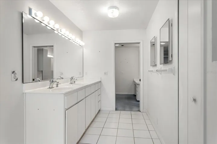 Primary Bathroom facing dressing room