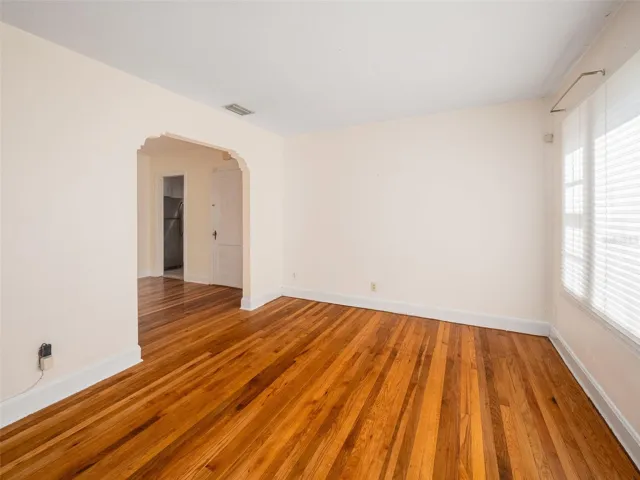 Vintage wood floors throughout.