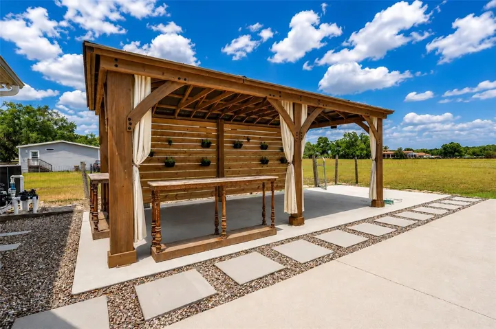 New pergola