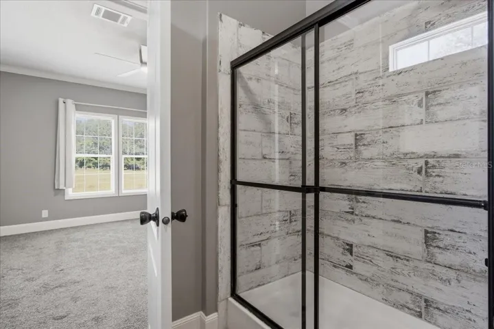 Primary Bathroo with enclosed shower