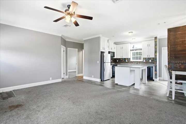 Living Room - Kitchen