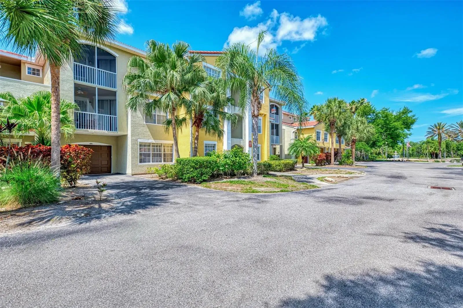 Front of condo