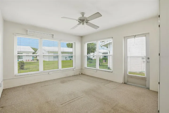 Bonus room is perfect as a home office.