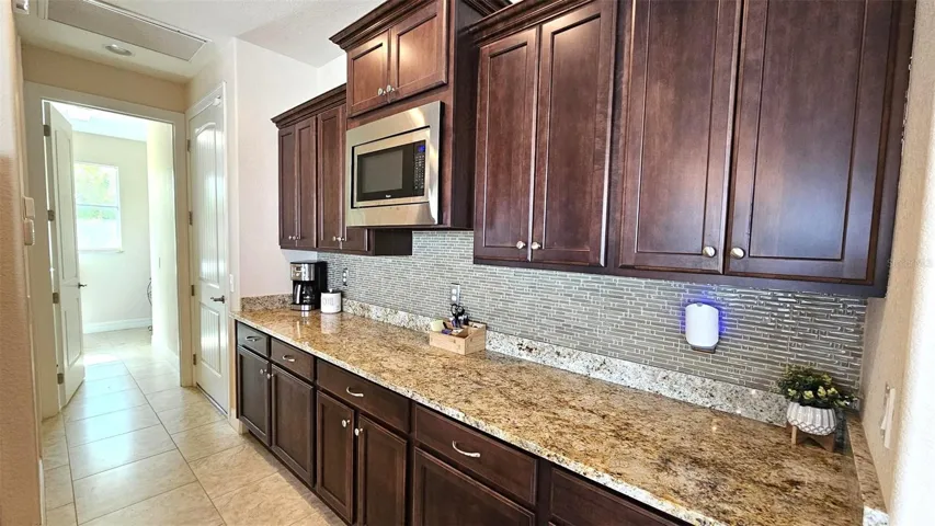 Kitchen to laundry room