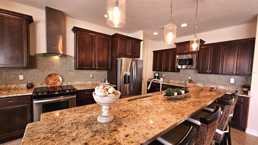 Open kitchen with