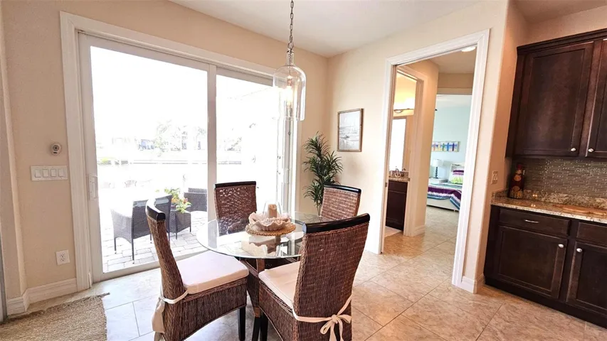 Dining area