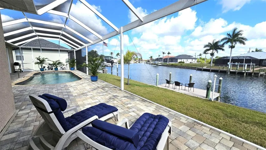 View from pool area