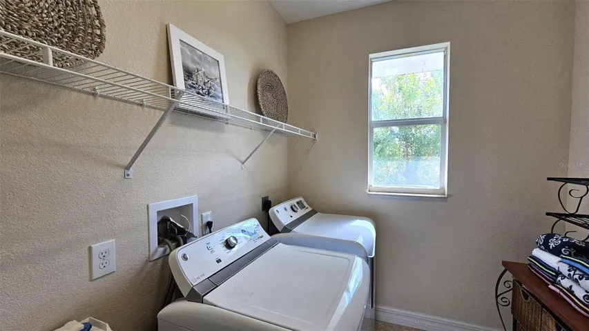 Laundry room-full size W/D