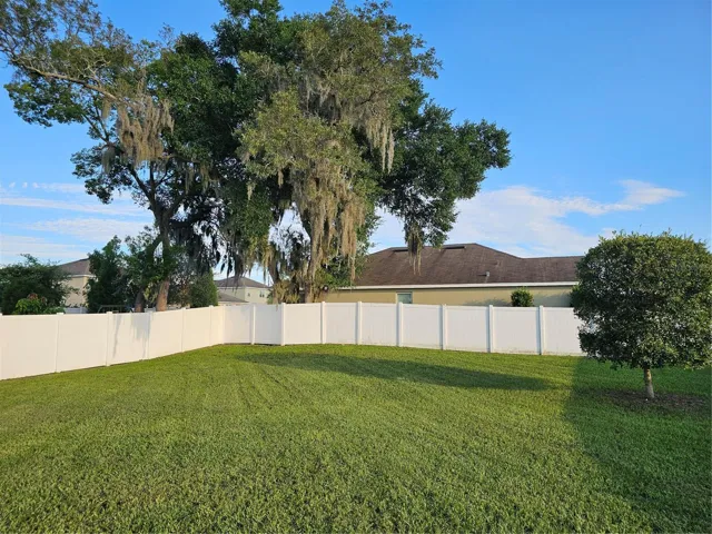 Fenced Yard