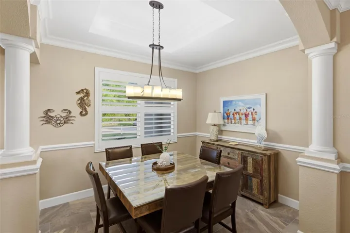 Formal dining room