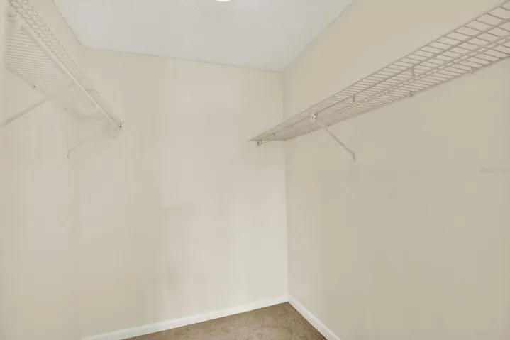 Primary walk-in closet
