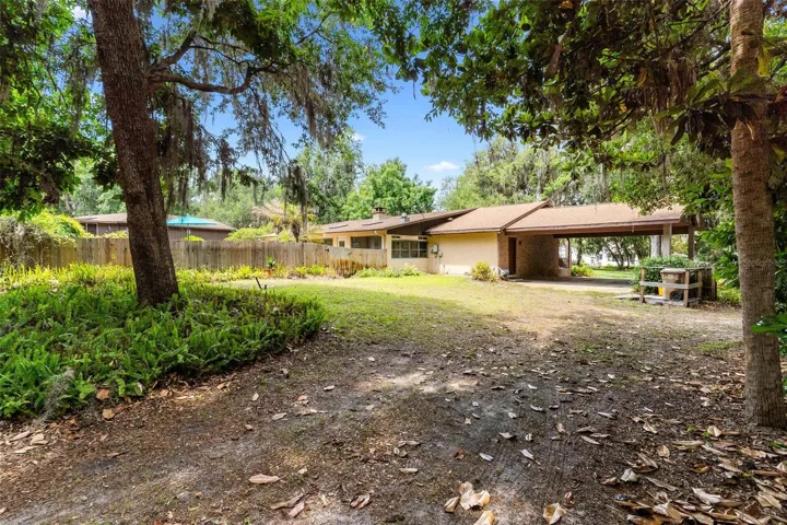 Rear view of home...