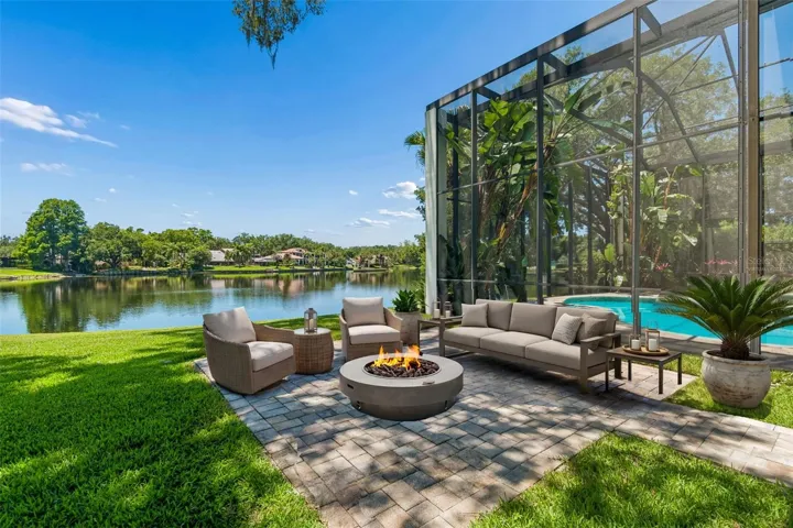 Outdoor Patio - virtually staged