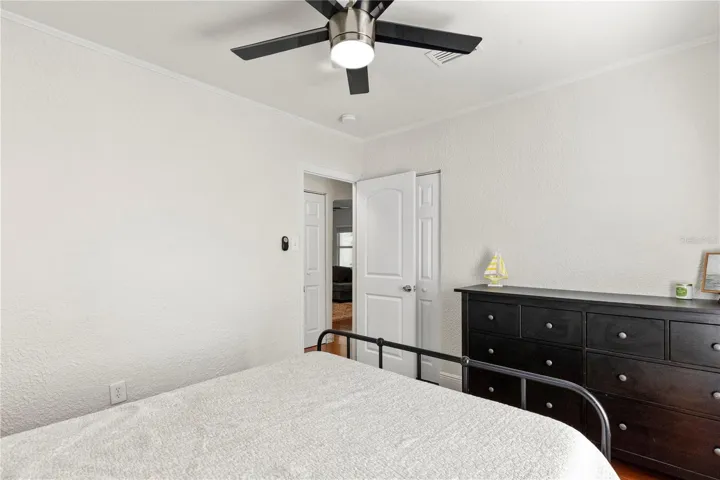 Bedroom #2 showing closet