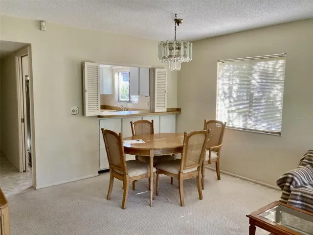 Dining area.