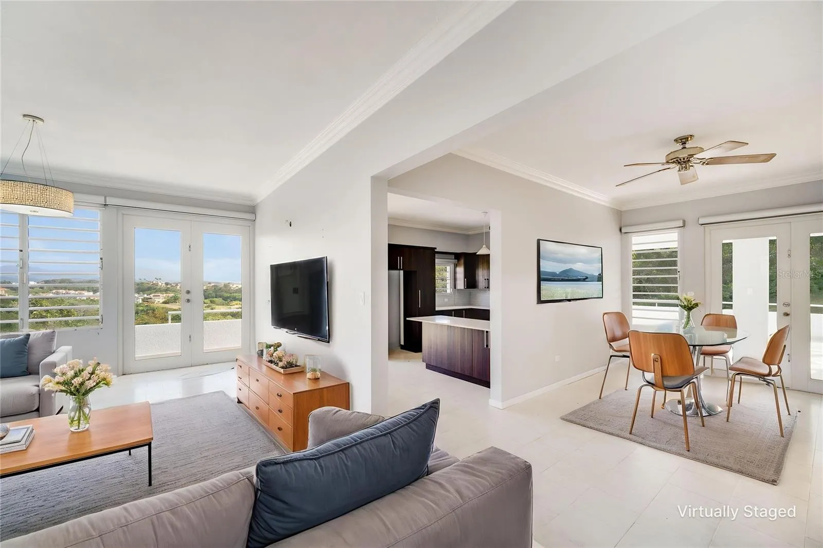Virtual staging