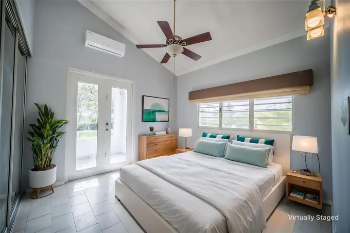 Virtual staging guest room 1