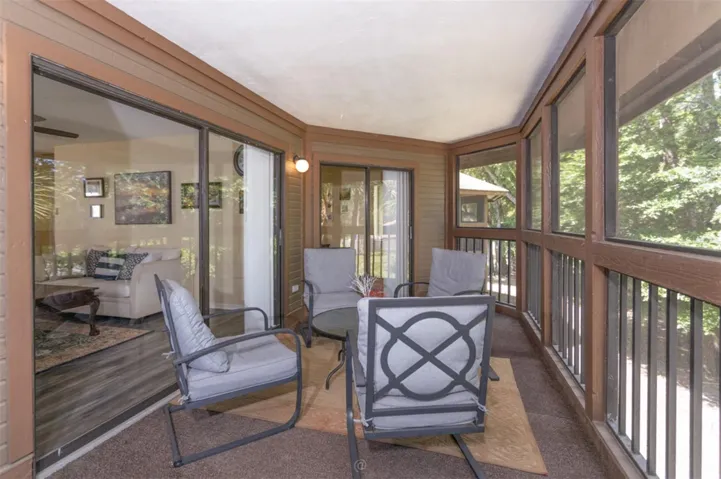 Fully Screened Back Patio