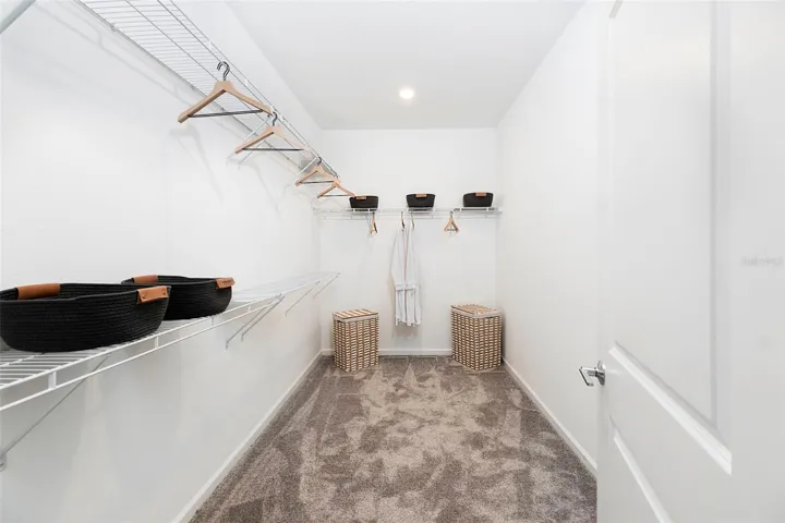 Primary Walk In Closet