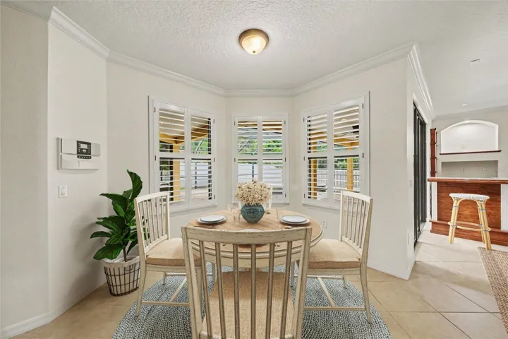 Eat-In Kitchen Nook overlooking pool.Fmi