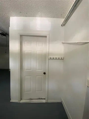 Garage Entrance Door to the Laundry Room