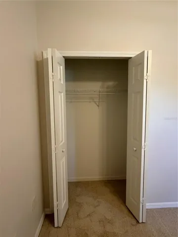 Interior of Closet