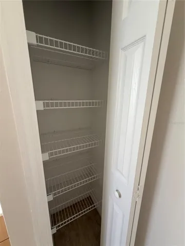 Interior of Linen Closet
