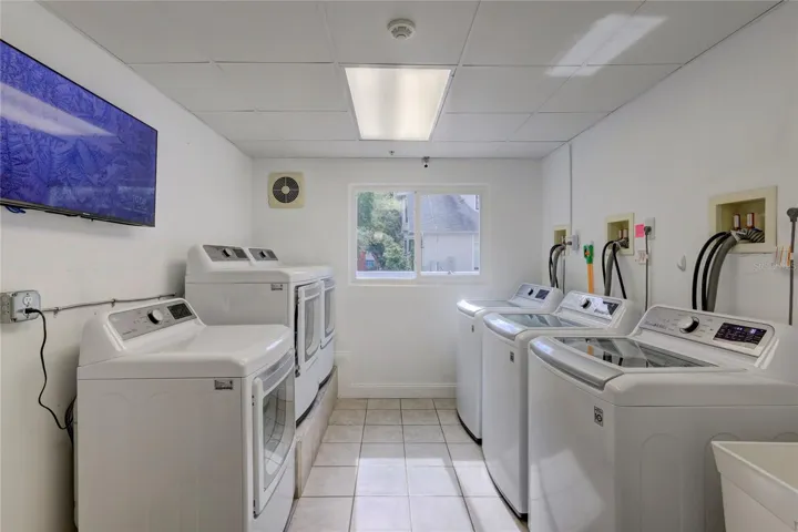first floor laundry room