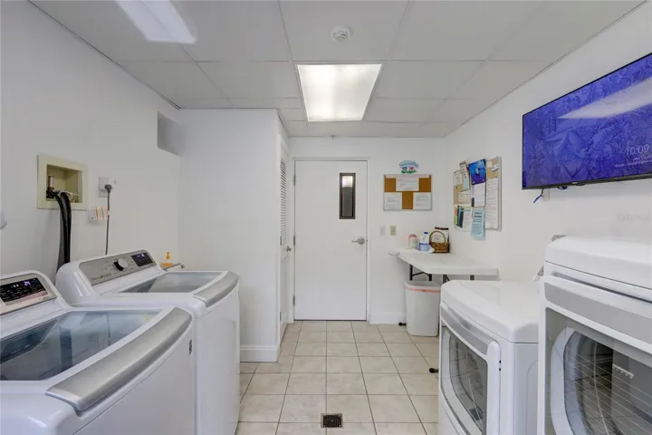 first floor laundry room