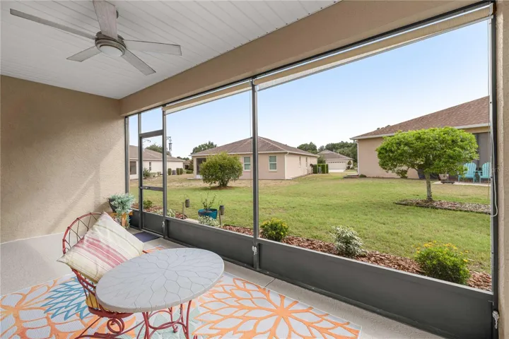 rear lanai