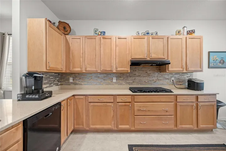 wood cabinets