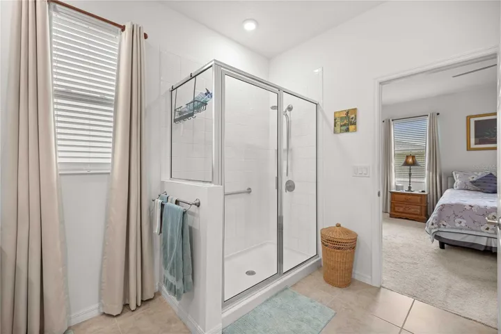 walk-in shower
