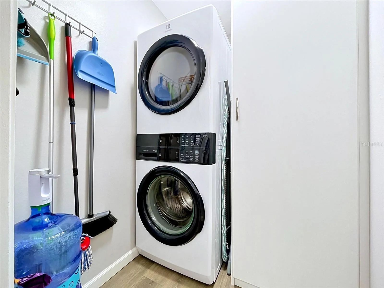 In unit laundry closet