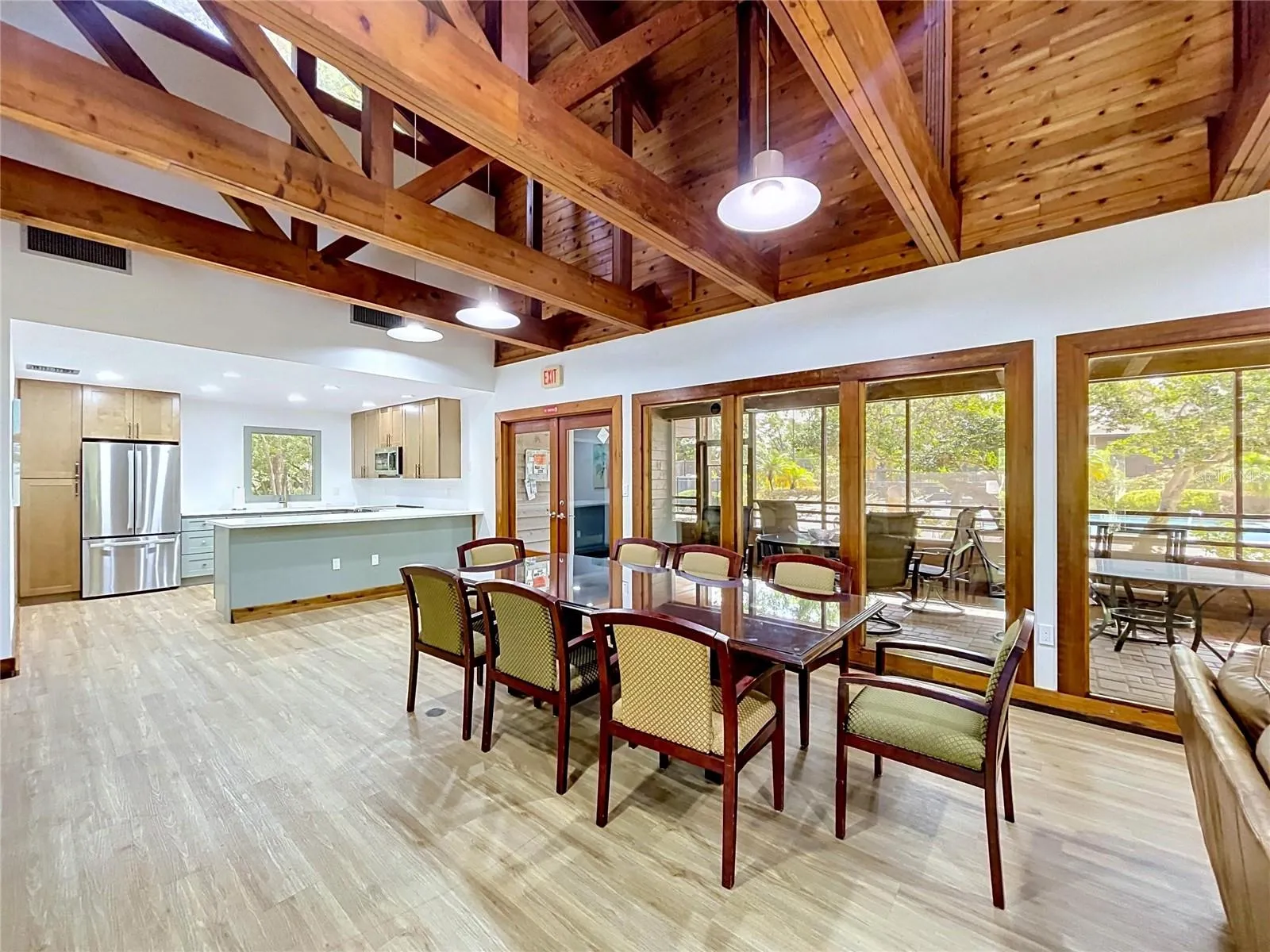 Clubhouse interior