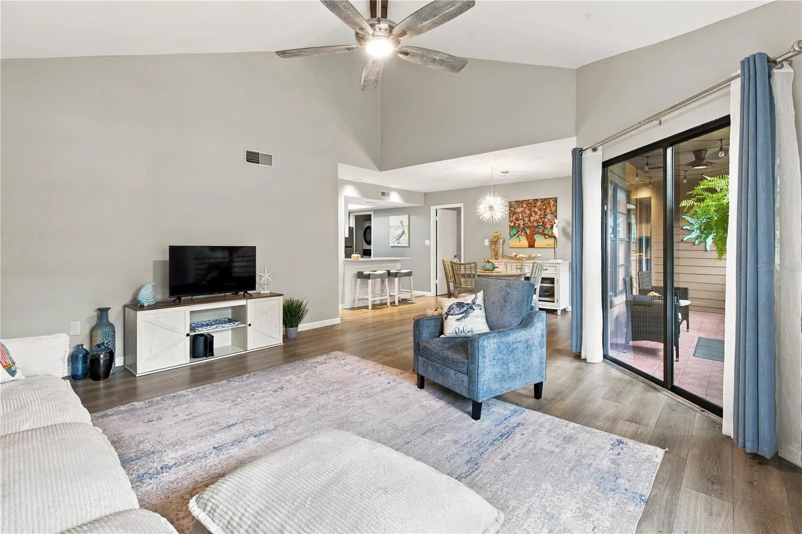 Spacious living area