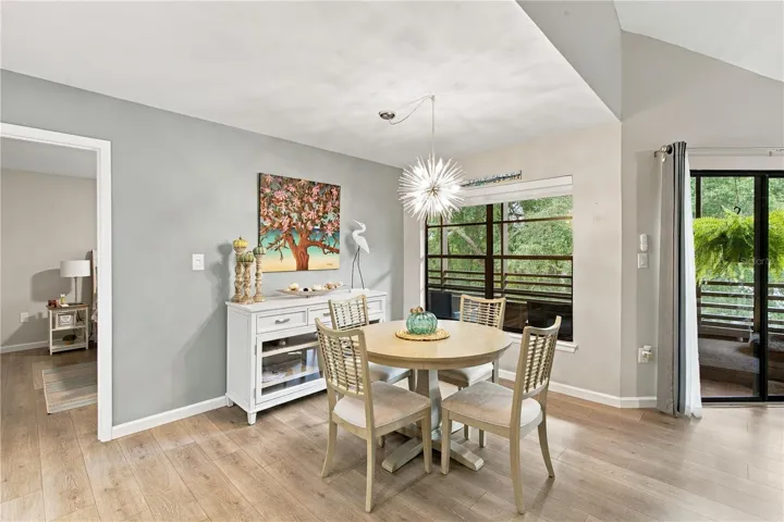 Dining area