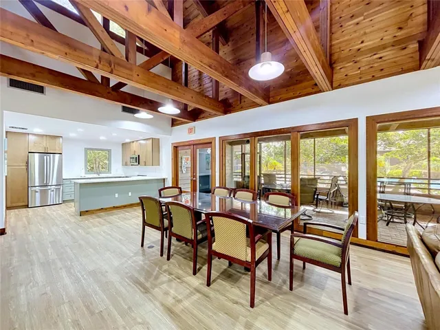 Clubhouse interior