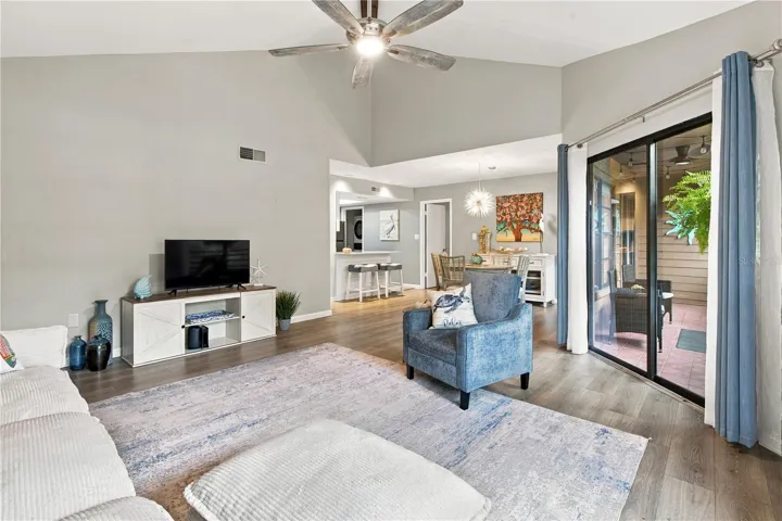 Spacious living area
