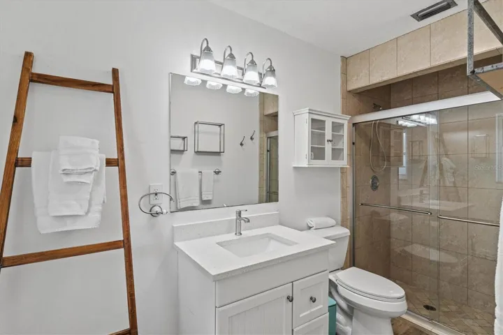 Primary Bathroom with Quartz Countertop