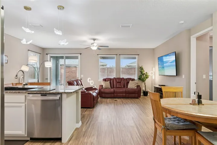 Tall ceilings, natural light and an effortless layout with expansive open concept design living area.