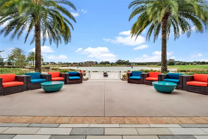 Another view of the Veranda overlooking the lake. This is the lifestyle you have been waiting for!