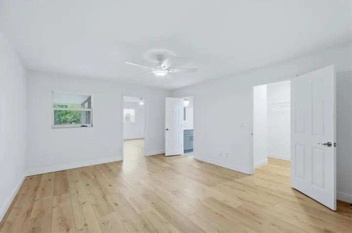 Primary suite offers a spacious walk-in closet, private bathroom plus an adjoining bonus room!