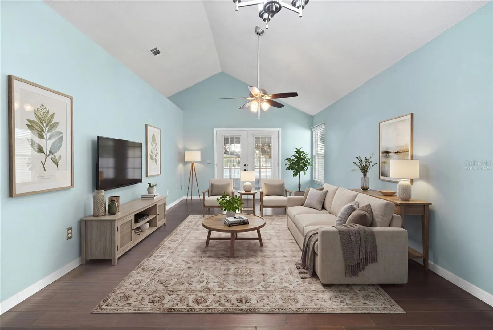 Virtually Staged - Living Room