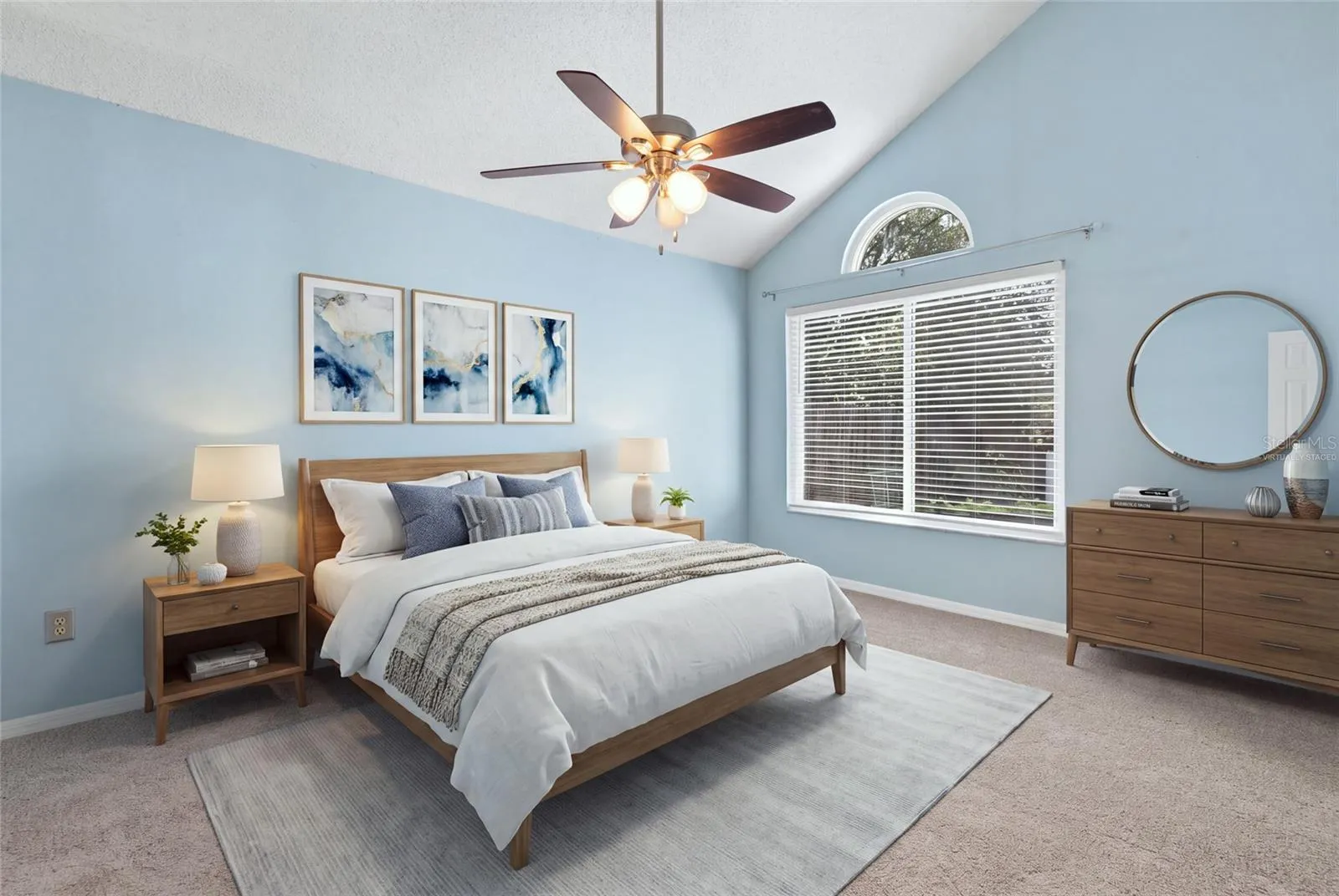 Virtually Staged - Primary Bedroom