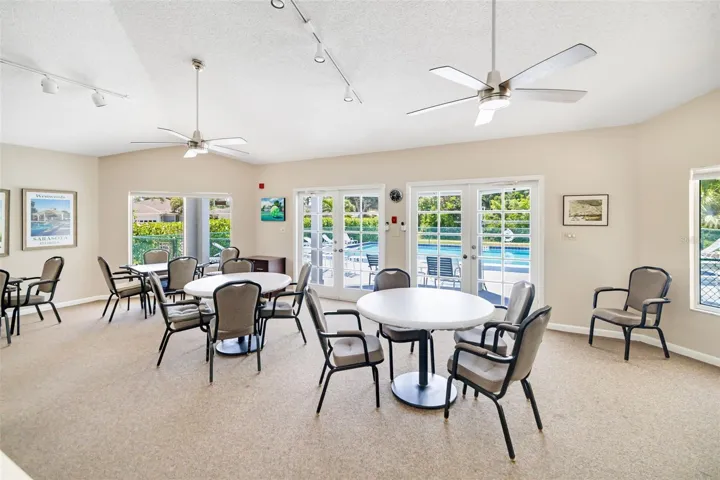 Inside clubhouse