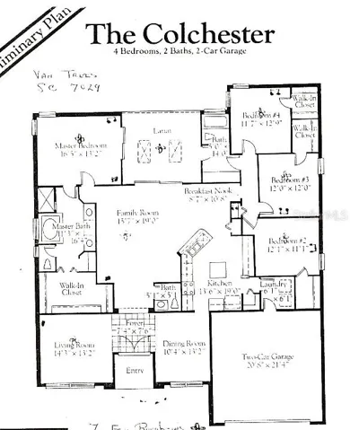 Original Ryan Homes Floorplan