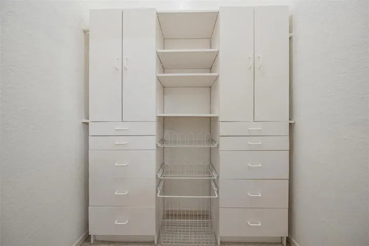 Custom Closet Systems Throughout