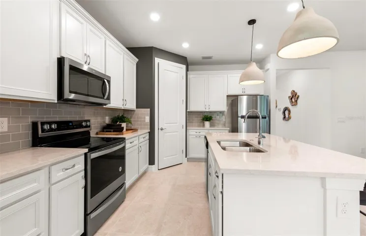 Pictures are of decorated model home