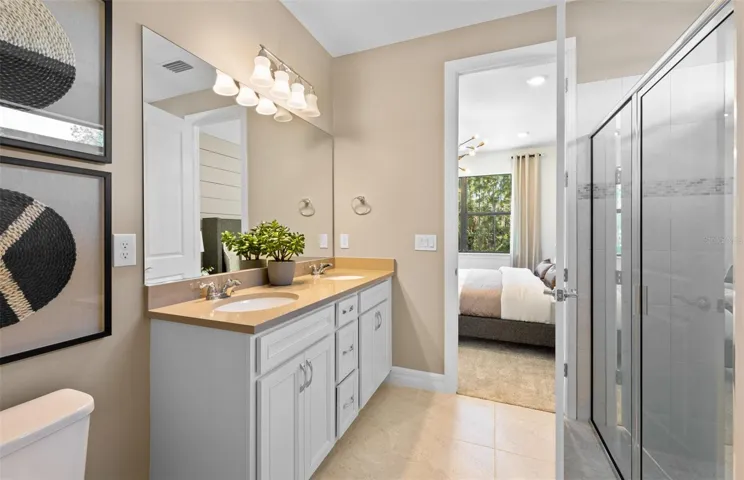 Pictures are of decorated model home