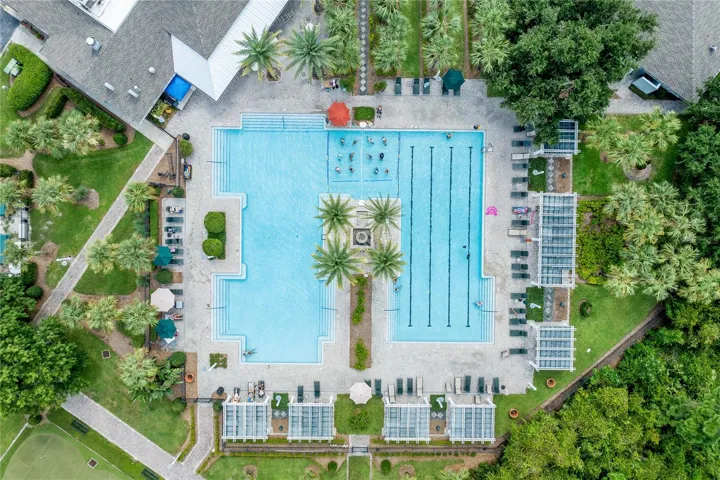 Resort style pool